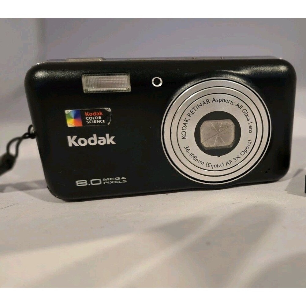 Kodak EasyShare V803 8MP Point & Shoot Digital Camera 3x Optical Zoom Untested